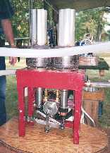 Mauri's two cylinder engine