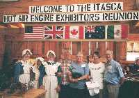 period costume and international visitors