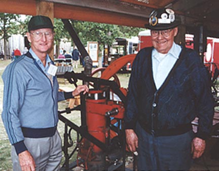 Olaf, Rob and Trewhella Hot Air engine