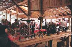 interior view of Hot Air Engine Shed