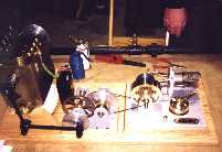 D. Webster's flame licker and associated equipment