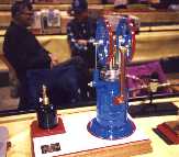 Overhead flywheel Stirling by Bob Hesse