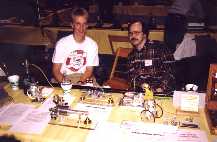 Richard and Erick at our exhibit