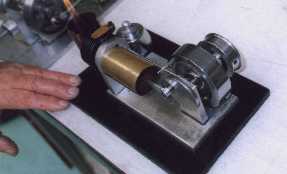 Flame licker engine by Alphonse Vassallo