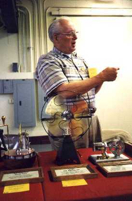 Tim Johnson and his models